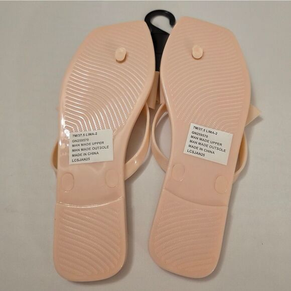 BRAND NEW GCBGENERATION LIMA BOWNOT DESIGN SLIP ON SANDALS - Picture 15 of 16